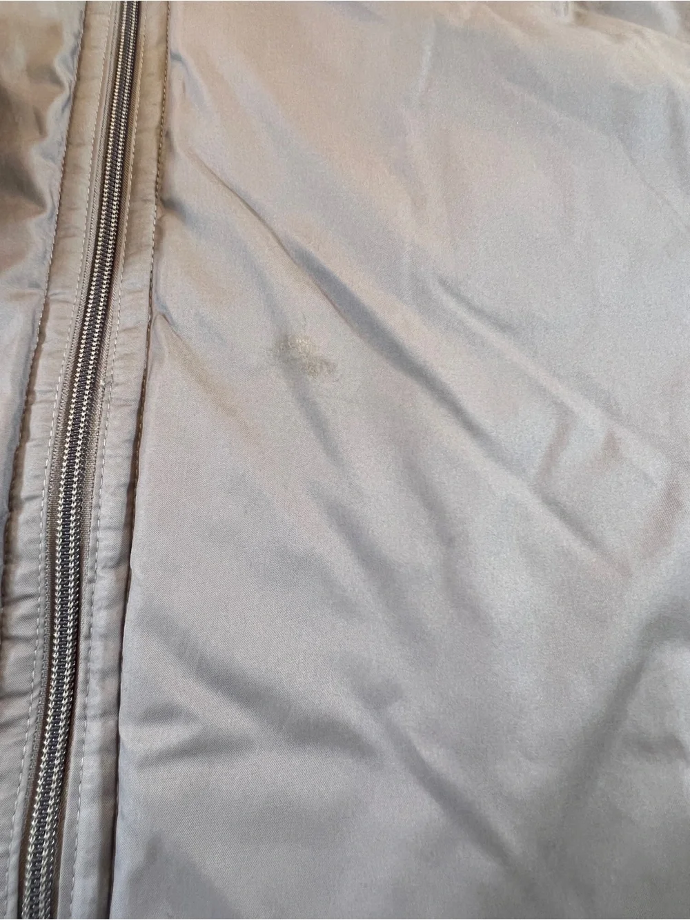 Men's Nike Reversible Gray Jacket Coat Size XL Full Zip